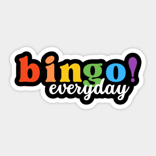 Bingo Everyday Pride LGBTQ+ Sticker